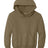 Joe's USA Youth Heavy Blend Hooded Sweatshirt Coyote Brown X - Small Sweatshirts