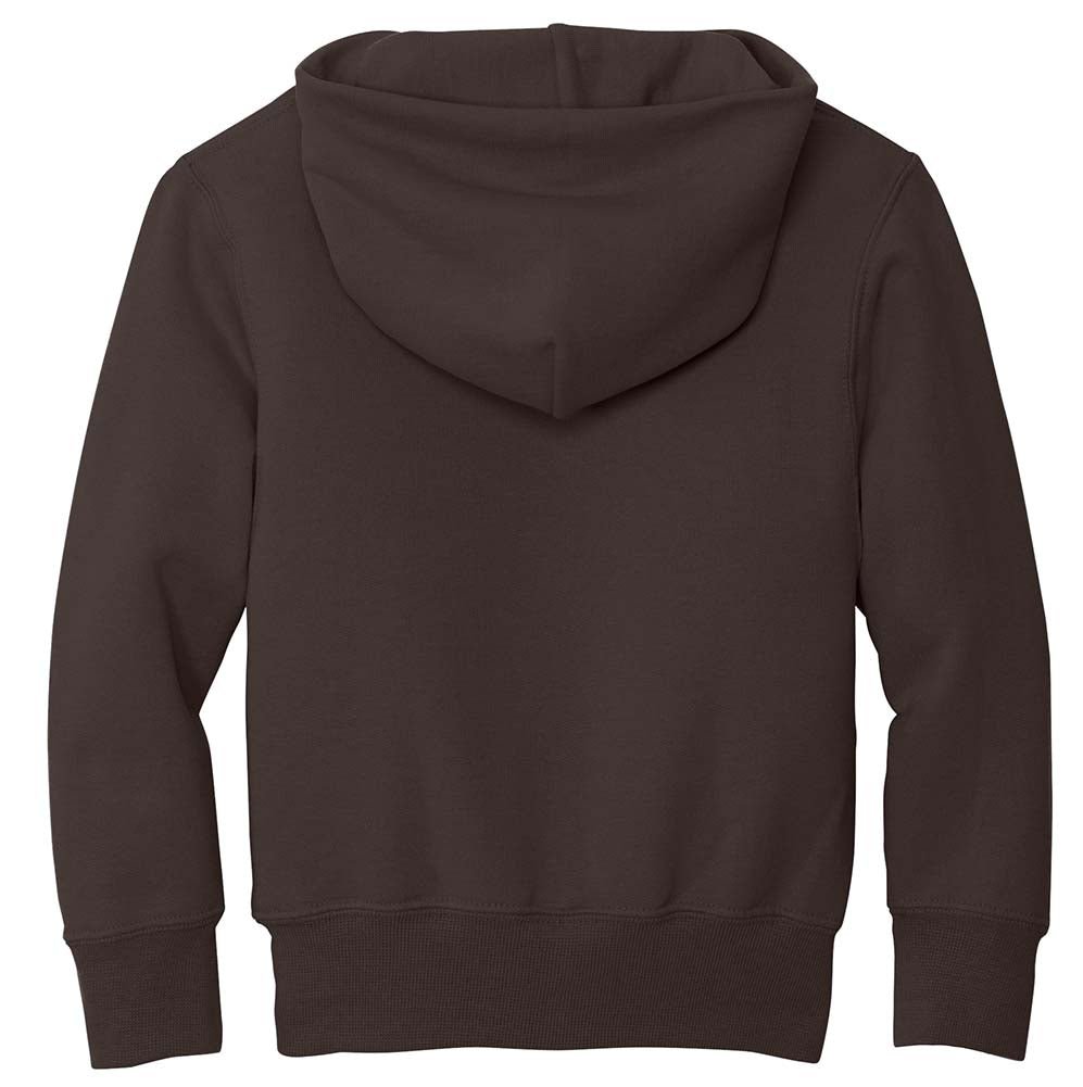 Joe's USA Youth Heavy Blend Hooded Sweatshirt Dark Chocolate Brown X - Small Sweatshirts