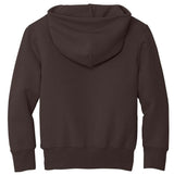 Joe's USA Youth Heavy Blend Hooded Sweatshirt Dark Chocolate Brown X - Small Sweatshirts