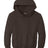 Joe's USA Youth Heavy Blend Hooded Sweatshirt Dark Chocolate Brown X - Small Sweatshirts