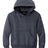 Joe's USA Youth Heavy Blend Hooded Sweatshirt Heather Navy X - Small Sweatshirts