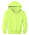 Joe's USA Youth Heavy Blend Hooded Sweatshirt Neon Yellow X - Small Sweatshirts
