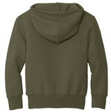 Joe's USA Youth Heavy Blend Hooded Sweatshirt Olive Drab Green X - Small Sweatshirts