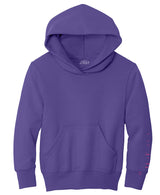 Joe's USA Youth Heavy Blend Hooded Sweatshirt Purple X - Small Sweatshirts