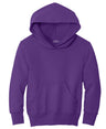 Joe's USA Youth Heavy Blend Hooded Sweatshirt Team Purple X - Small Sweatshirts