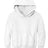 Joe's USA Youth Heavy Blend Hooded Sweatshirt White X - Small Sweatshirts