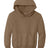 Joe's USA Youth Heavy Blend Hooded Sweatshirt Woodland Brown X - Small Sweatshirts