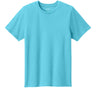 Joe's USA Youth Lightweight Easy Cotton Shirt Aquatic Blue XS Youth T-Shirts