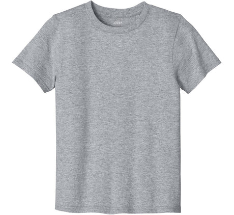 Joe's USA Youth Lightweight Easy Cotton Shirt Athletic Heather XS Youth T-Shirts