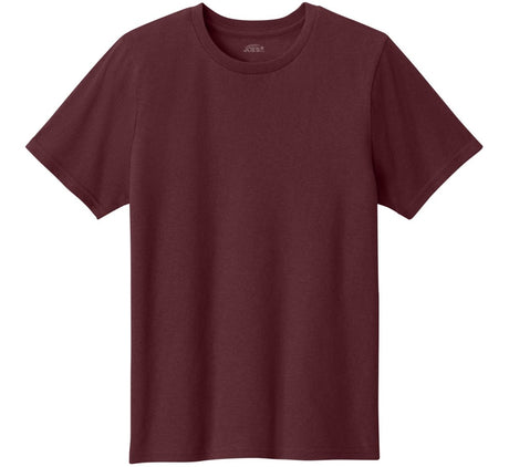 Joe's USA Youth Lightweight Easy Cotton Shirt Athletic Maroon XS Youth T-Shirts
