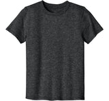 Joe's USA Youth Lightweight Easy Cotton Shirt Black Heather XS Youth T-Shirts