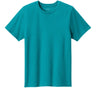 Joe's USA Youth Lightweight Easy Cotton Shirt Bright Aqua XS Youth T-Shirts