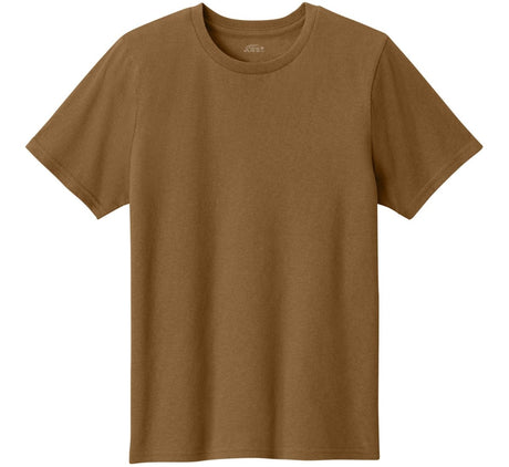 Joe's USA Youth Lightweight Easy Cotton Shirt Duck Brown XS Youth T-Shirts