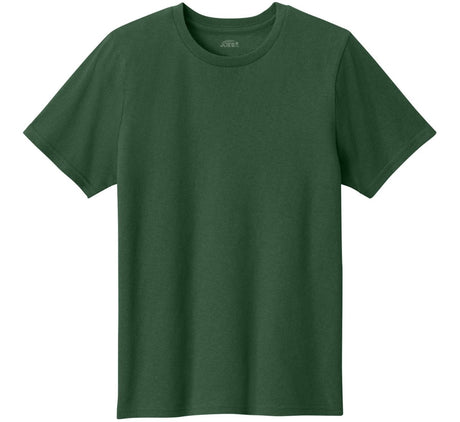Joe's USA Youth Lightweight Easy Cotton Shirt Forest Green XS Youth T-Shirts