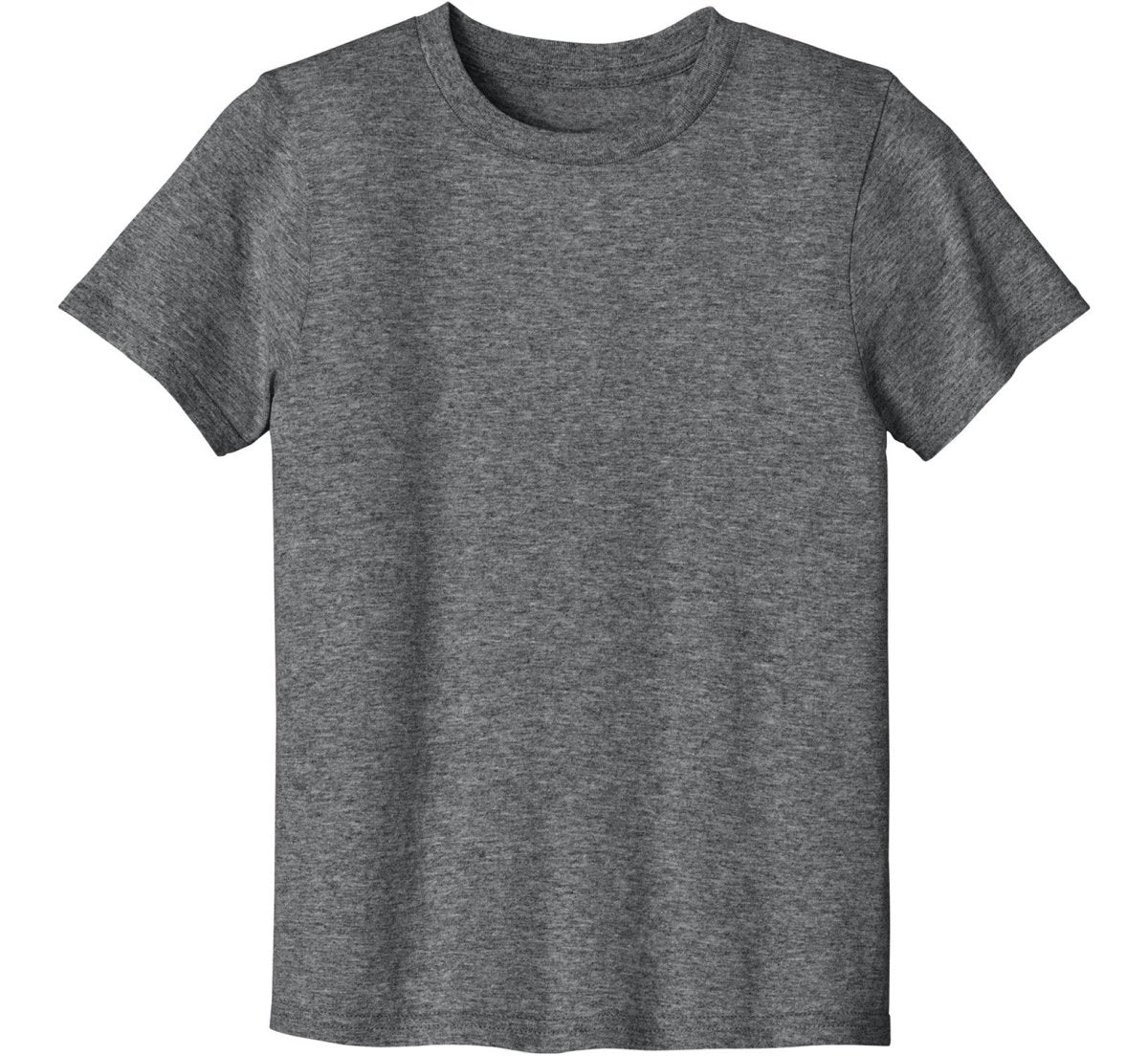 Joe's USA Youth Lightweight Easy Cotton Shirt Graphite Heather XS Youth T-Shirts