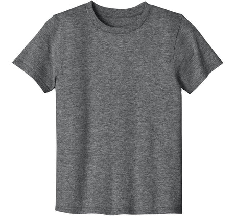 Joe's USA Youth Lightweight Easy Cotton Shirt Graphite Heather XS Youth T-Shirts