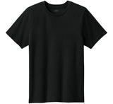 Joe's USA Youth Lightweight Easy Cotton Shirt Jet Black XS Youth T-Shirts