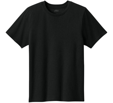 Joe's USA Youth Lightweight Easy Cotton Shirt Jet Black XS Youth T-Shirts