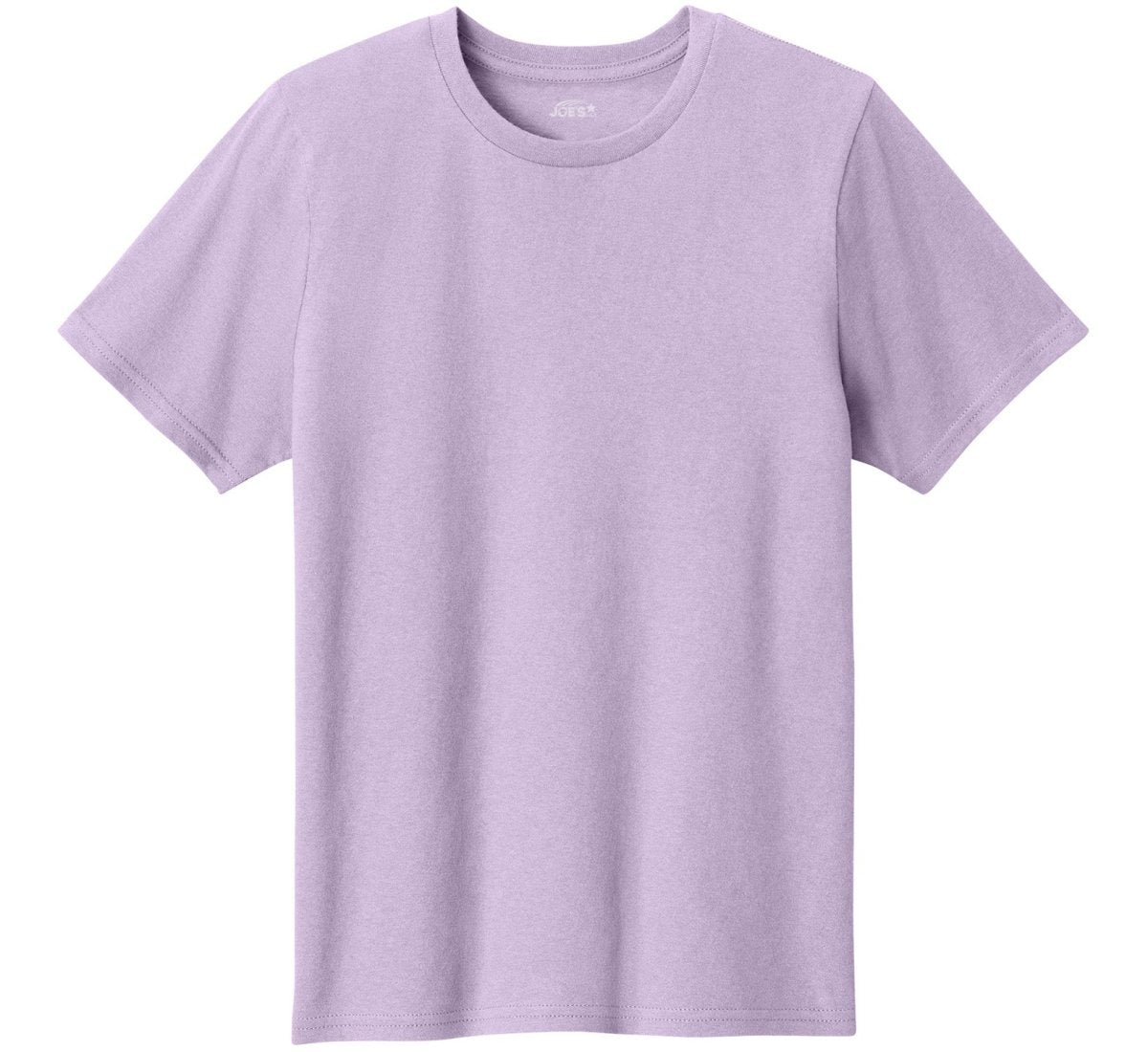 Joe's USA Youth Lightweight Easy Cotton Shirt Lavender S Youth T-Shirts