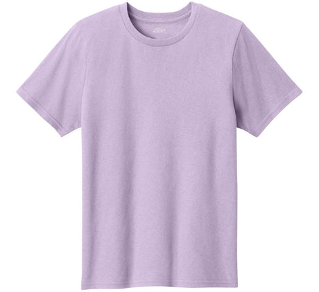Joe's USA Youth Lightweight Easy Cotton Shirt Lavender S Youth T-Shirts