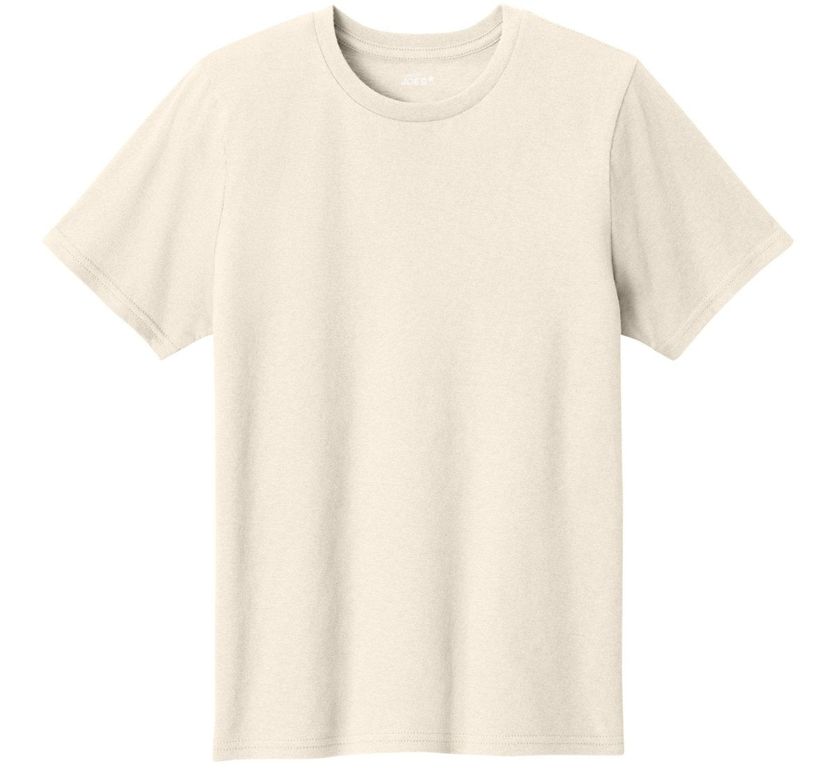 Joe's USA Youth Lightweight Easy Cotton Shirt Natural XS Youth T-Shirts