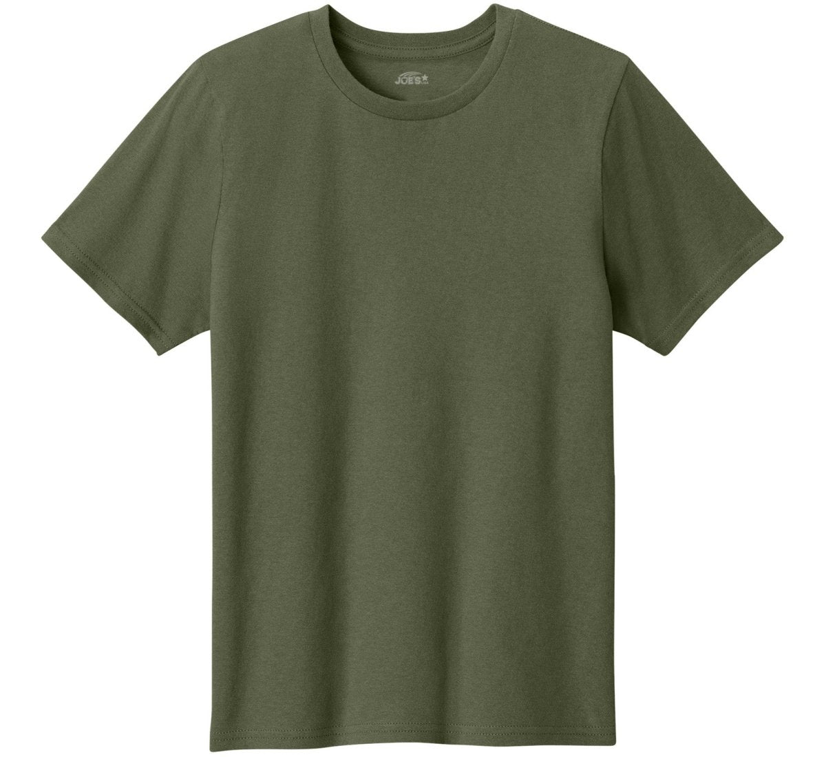 Joe's USA Youth Lightweight Easy Cotton Shirt Olive Drab Green S Youth T-Shirts