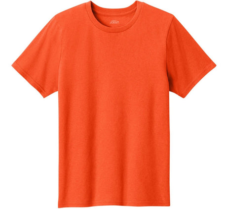 Joe's USA Youth Lightweight Easy Cotton Shirt Orange XS Youth T-Shirts