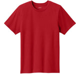 Joe's USA Youth Lightweight Easy Cotton Shirt Red XS Youth T-Shirts