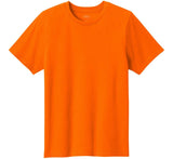 Joe's USA Youth Lightweight Easy Cotton Shirt S. Orange XS Youth T-Shirts