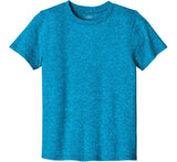Joe's USA Youth Lightweight Easy Cotton Shirt Sapphire Heather M Youth T-Shirts