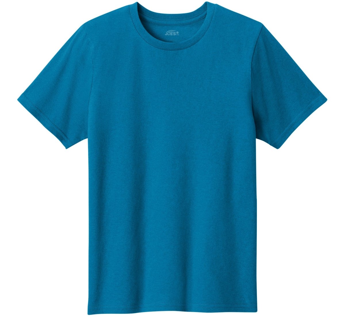 Joe's USA Youth Lightweight Easy Cotton Shirt Sapphire S Youth T-Shirts
