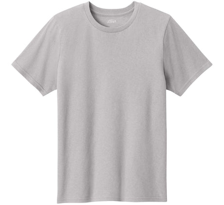 Joe's USA Youth Lightweight Easy Cotton Shirt Silver XS Youth T-Shirts
