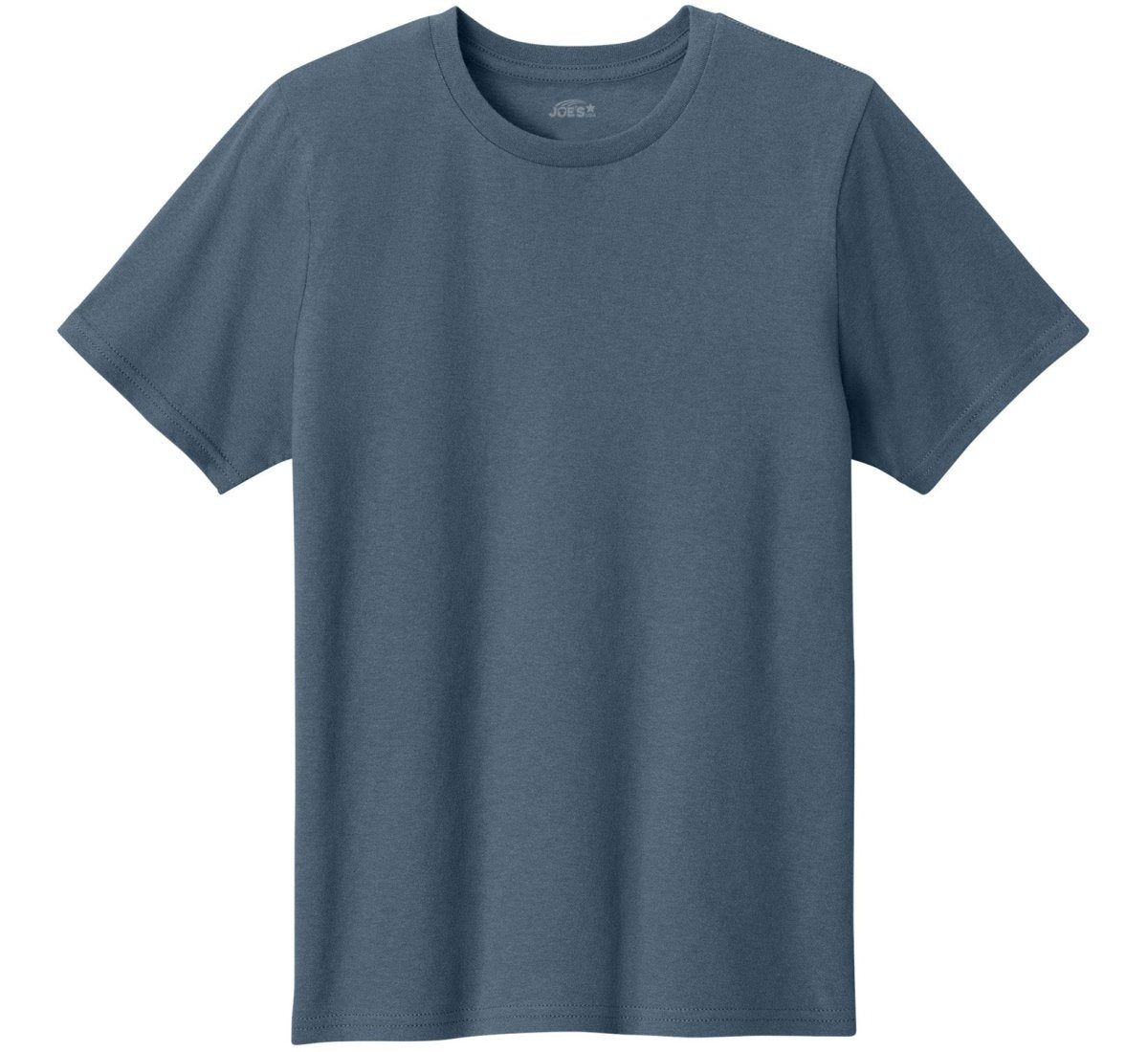Joe's USA Youth Lightweight Easy Cotton Shirt Steel Blue XS Youth T-Shirts