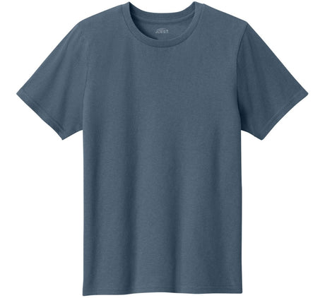 Joe's USA Youth Lightweight Easy Cotton Shirt Steel Blue XS Youth T-Shirts