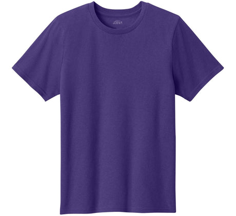 Joe's USA Youth Lightweight Easy Cotton Shirt Team Purple XS Youth T-Shirts