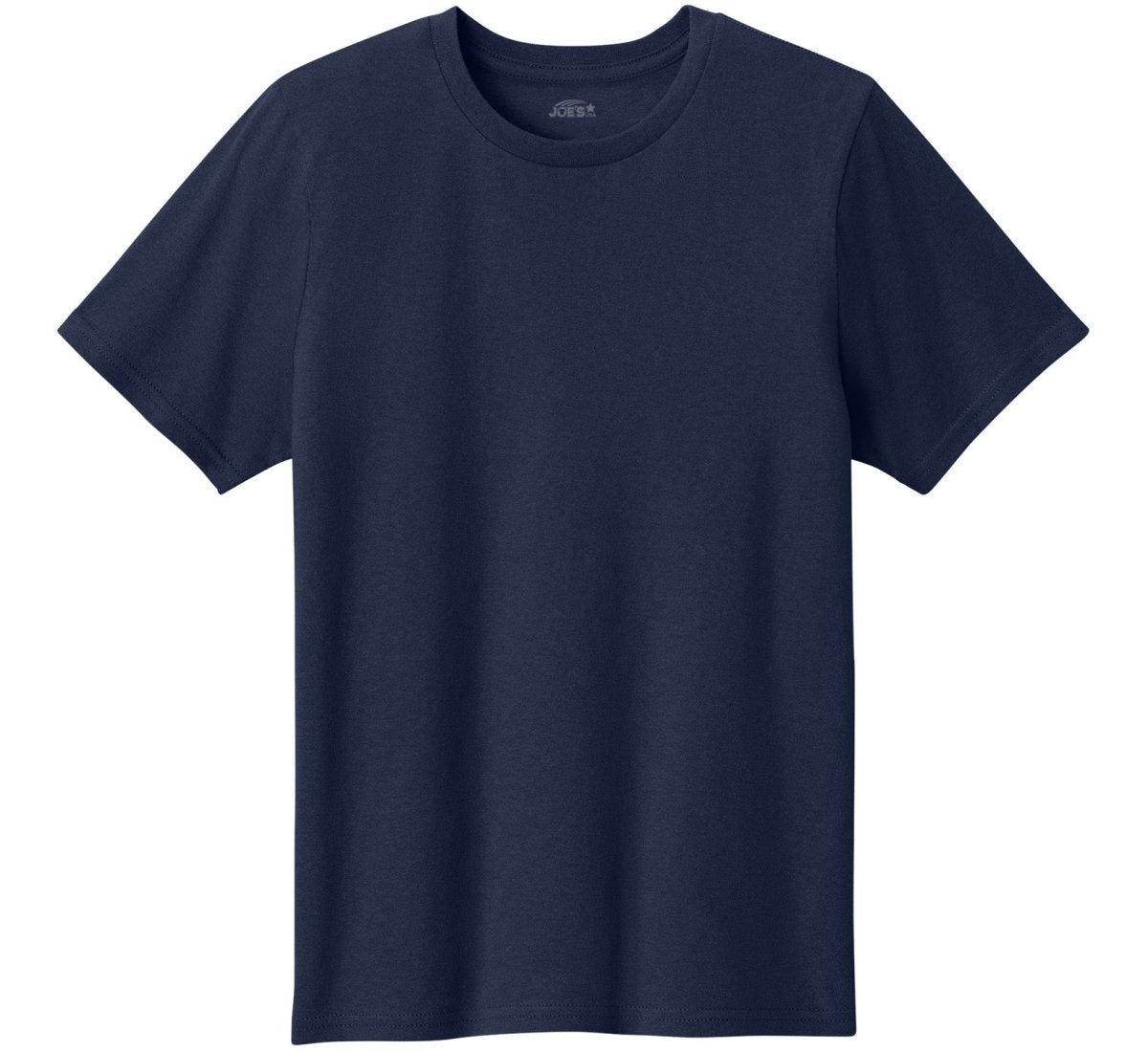 Joe's USA Youth Lightweight Easy Cotton Shirt True Navy XS Youth T-Shirts