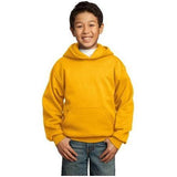 Joe's USA Youth Pullover Hooded Sweatshirt Youth Large Gold Sweatshirts