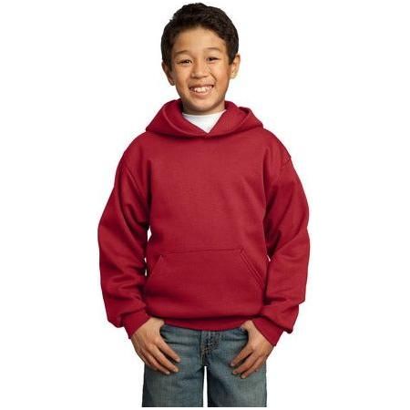 Joe's USA Youth Pullover Hooded Sweatshirt Youth Large Red Sweatshirts