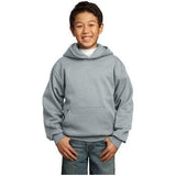 Joe's USA Youth Pullover Hooded Sweatshirt Youth Small Athletic Heather Sweatshirts