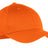 Joe's USA Youth Six - Panel Twill Cap Orange OSFA Hats