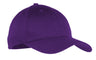 Joe's USA Youth Six - Panel Twill Cap Purple OSFA Hats