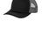 Joe's USA Youth Snapback Trucker Cap Black/ Grey Steel OSFA Hats