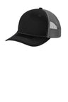 Joe's USA Youth Snapback Trucker Cap Black/ Grey Steel OSFA Hats