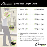 Champion Sports 8 FT POLYESTER JUMP ROPE