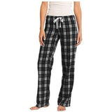 Juniors Flannel Plaid Pant Medium Black