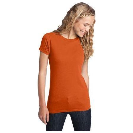 Juniors The Concert Tee Small Deep Orange Short Sleeve T-Shirts