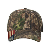 Kati Camo Woven USA Flag Cap - Kati LC350 Xtra/ USA Flag Adjustable Hats