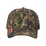Kati Camo Woven USA Flag Cap - Kati LC350 Xtra/ USA Flag Adjustable Hats