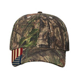 Kati Camo Woven USA Flag Cap - Kati LC350 Xtra/ USA Flag Adjustable Hats