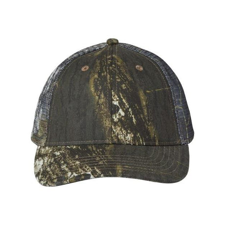 Kati Licensed Camo Mesh Back Cap - Kati LC5M Breakup/ Breakup Adjustable Hats